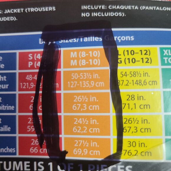 Ghostbusters Jacket Halloween Costume Size Boys M(8-10) NEW - Picture 5 of 7